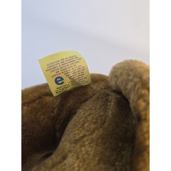 Scooby Doo 11” Plush Toy Sitting Stuffed Animal Felt Collar 1998 Equity - Picture 7 of 8